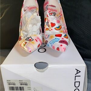 ALDO Women's Colorful Graphic Pumps